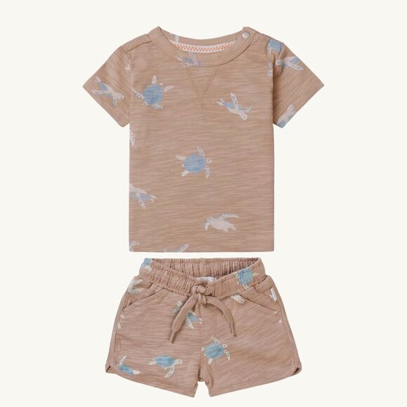 NWT - ORGANIC premium Noppies turtles set - Picture 1 of 1